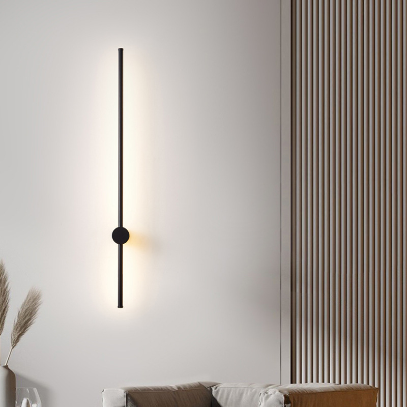 Lámpara de pared de tira larga creativa nórdica
