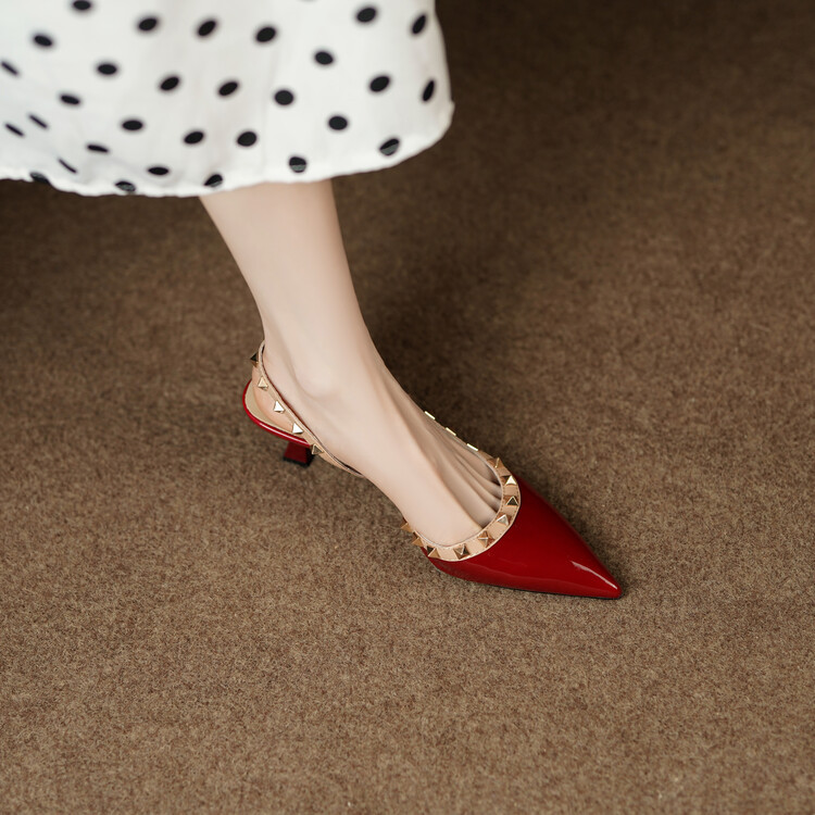 Summer elegant sandals pointed-toe