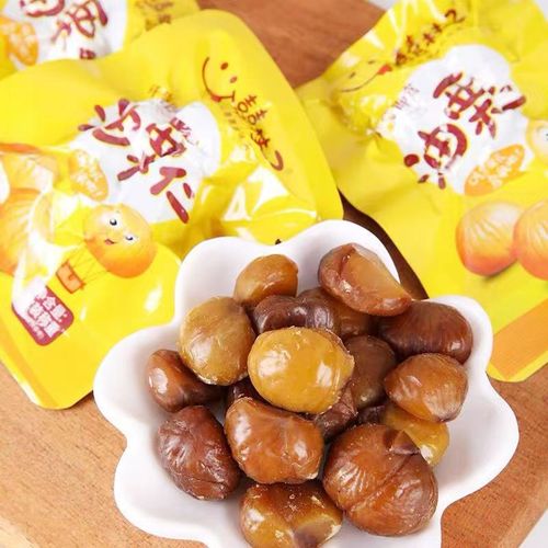 Internet-famous Xiang Guizi Oil & Chestnut Kernel – 500g Bag with Individual Small Packs, Ready-to-Eat Roasted Chestnut Kernels, Nutritious Dried Fruit