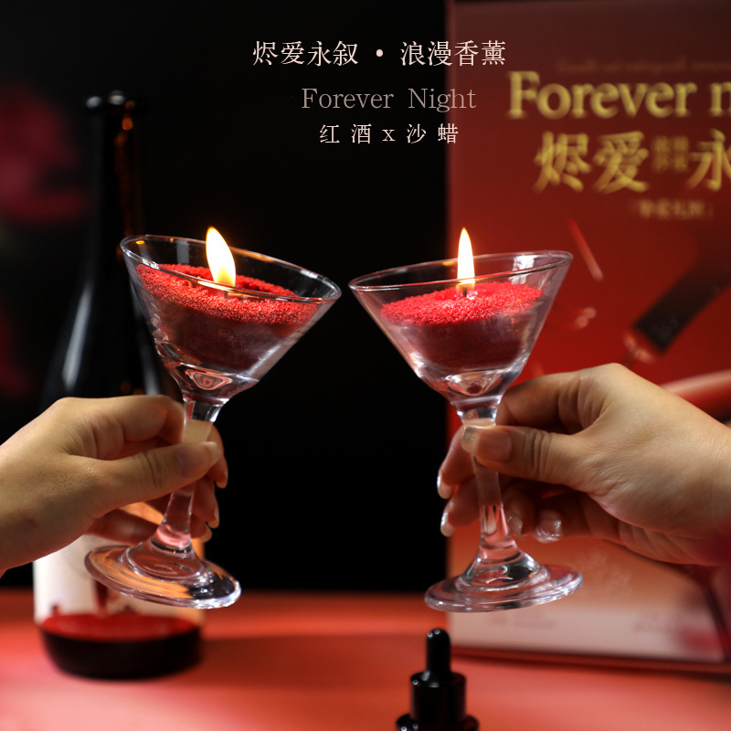 情侣香薰蜡烛礼盒高级感沙蜡创意礼物情人节套装结婚送女生伴手礼|undefined