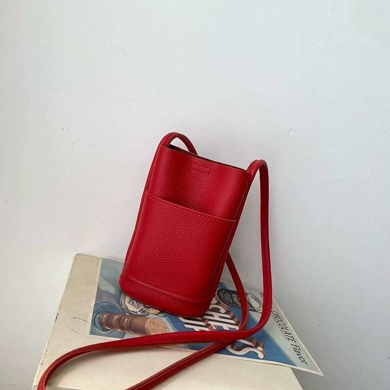 Shoulder bag for leisure, cute small one-shoulder bag, Korean style