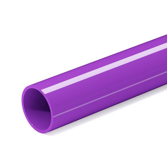 pvc purple hard water pipe fish tank aquarium bottom filter accessories plastic turnover box under drainage sea fish tank water supply pipe