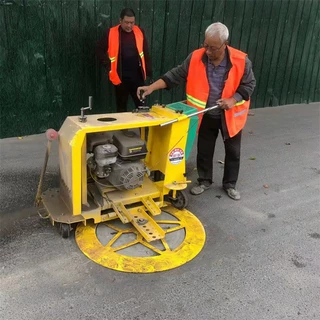 成德 汽油切缝机马路刻纹机 小型便捷式汽油切缝 马路刻纹切缝机