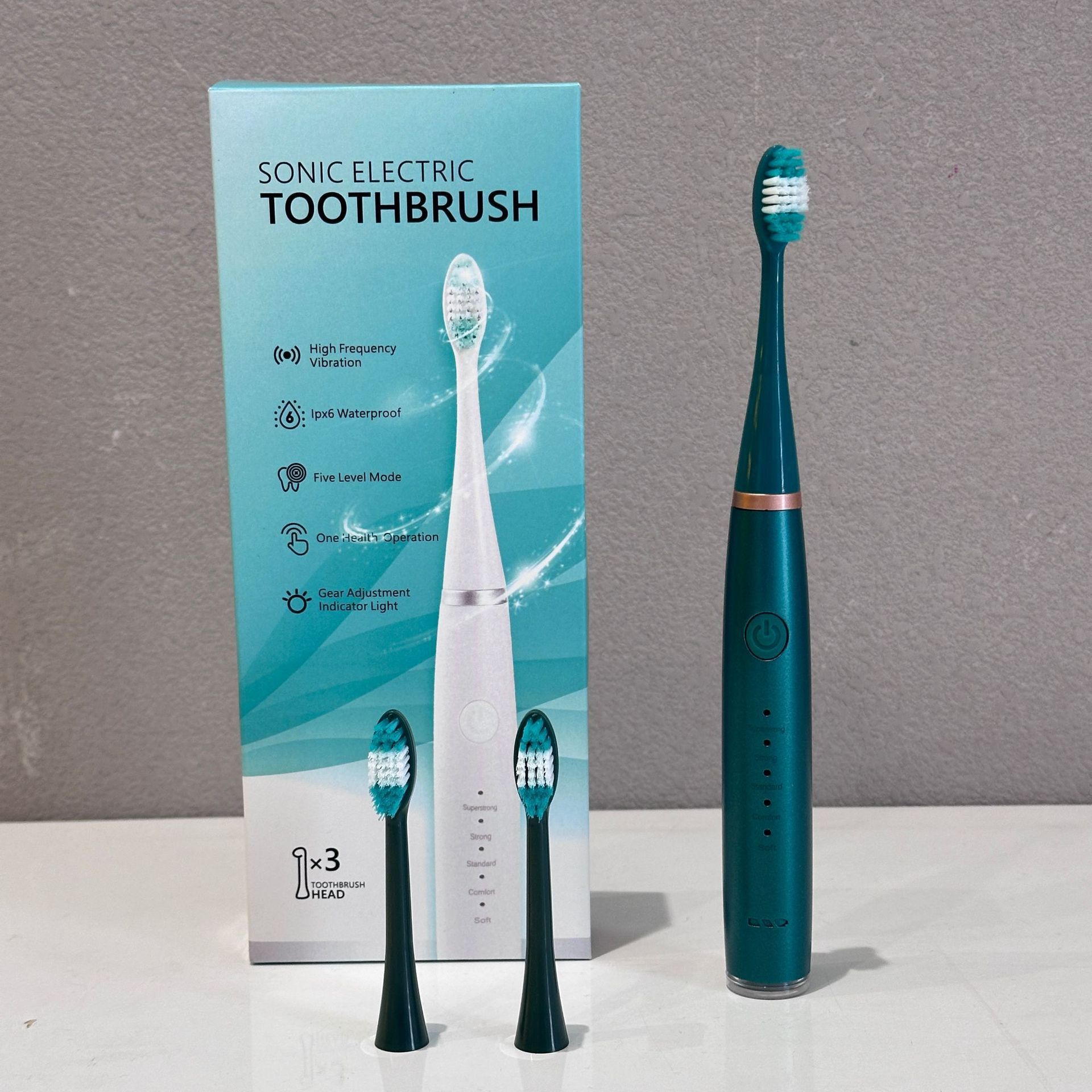 156 성인 칫솔 그린