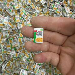 正版超市盲袋微缩迷你惊喜玩具超市超迷你火鸡麦片隐藏创意模型