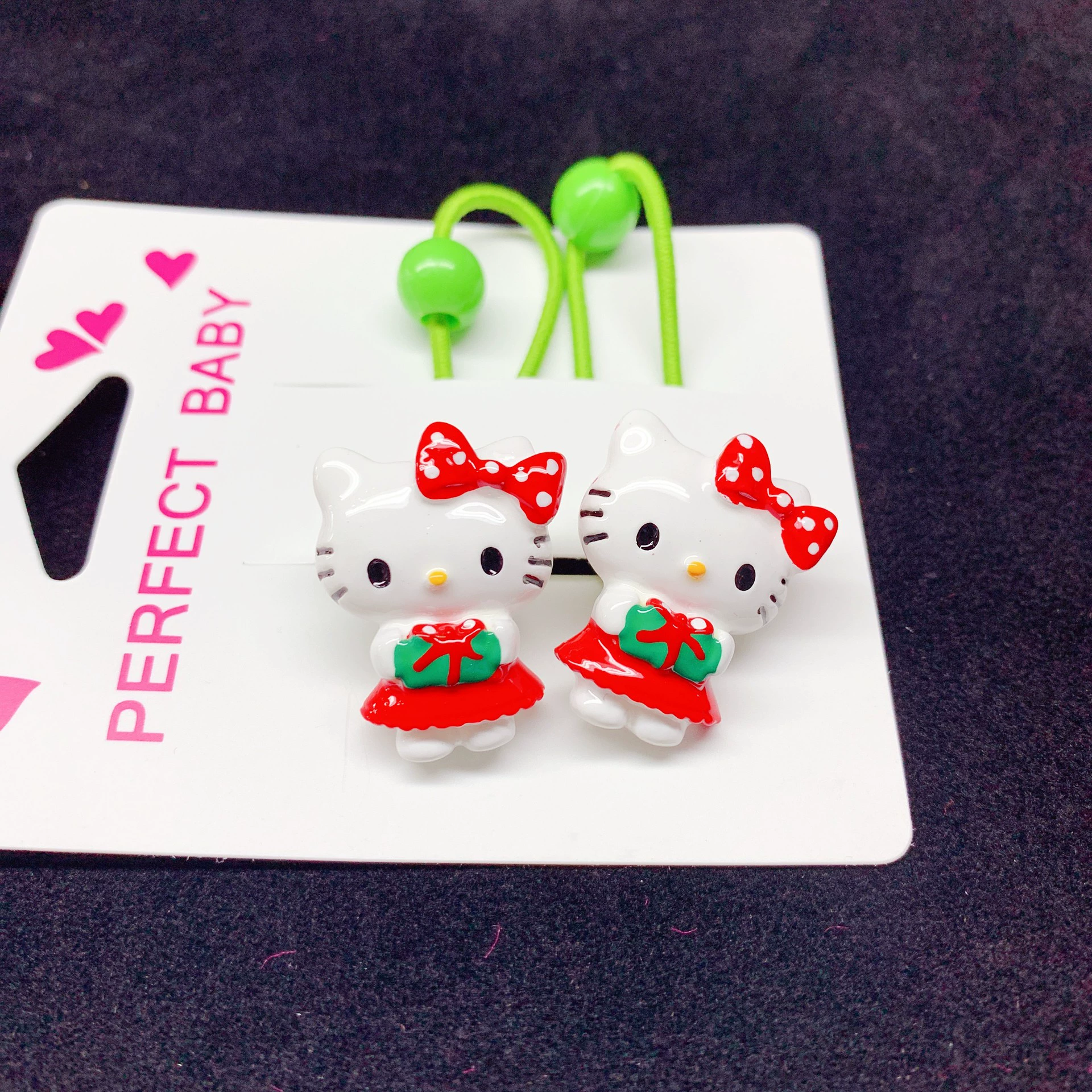 Hello Kitty, мультяшная милая заколка для волос, аксессуар, для челки, бережные невредящие волосы шпильки