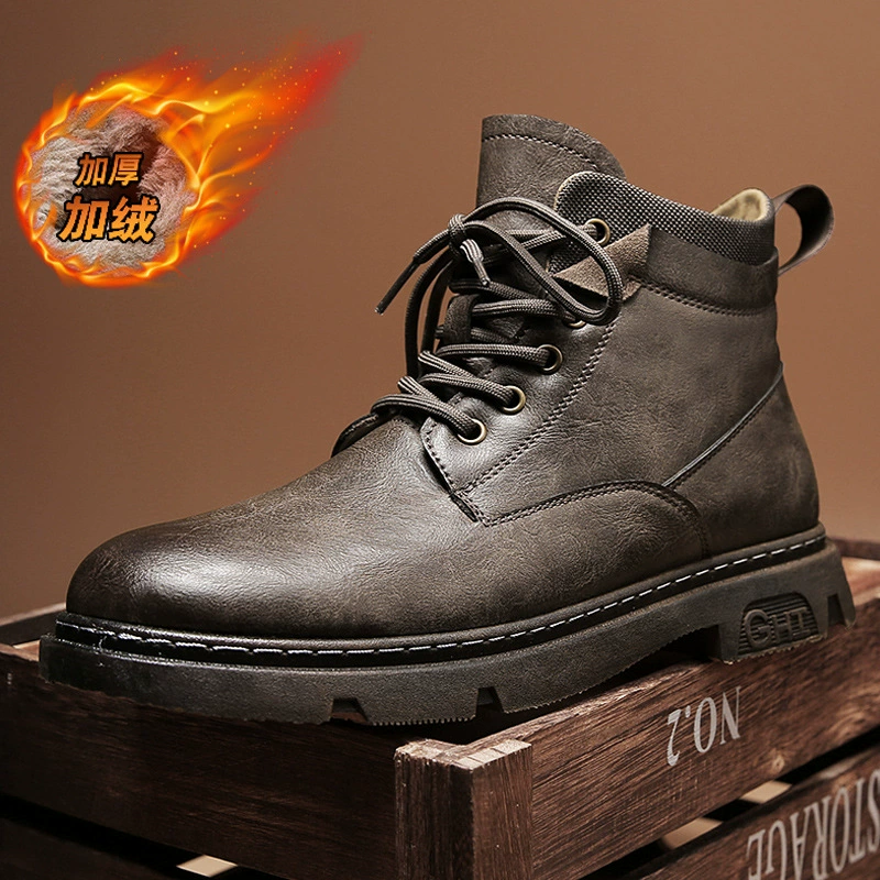 Martens, зимние высокие ботинки в английском стиле, скальные ботинки для отдыха
