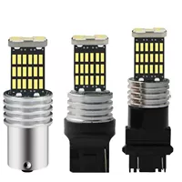 Автомобильный светодиодный стоп-сигнал Yade 1156/1157 7440 7443 4014 45smd указатель поворота заднего хода