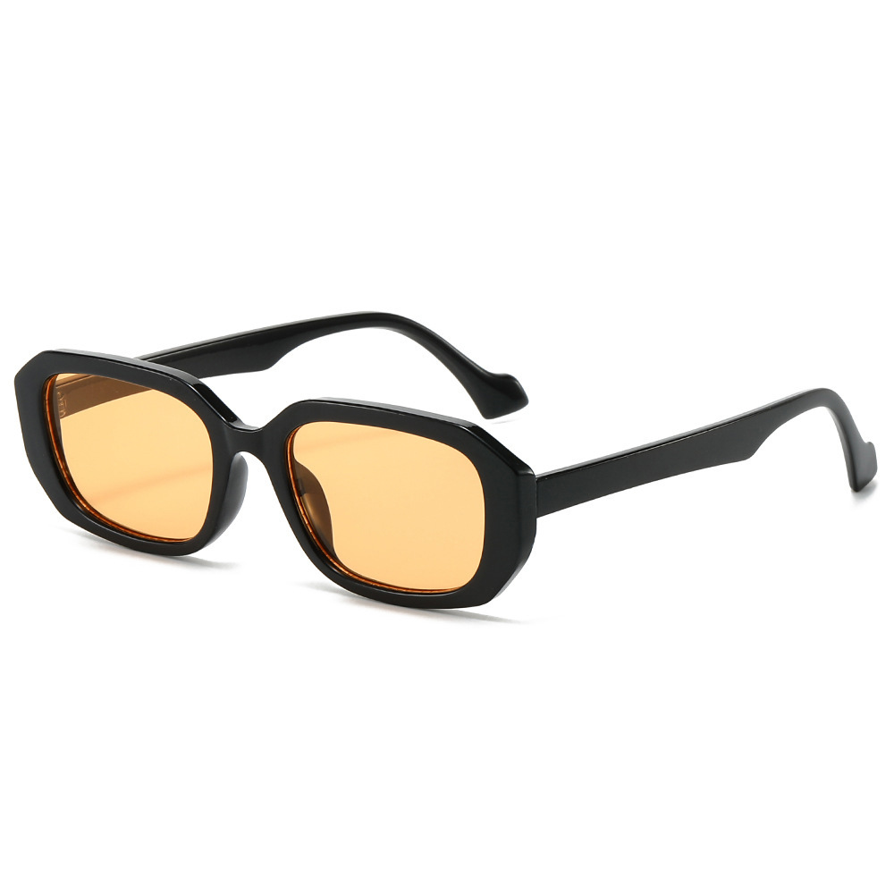 Gafas de sol rectangulares casuales retro de moda europea y americana Gafas de sol para exteriores para hombres y mujeres