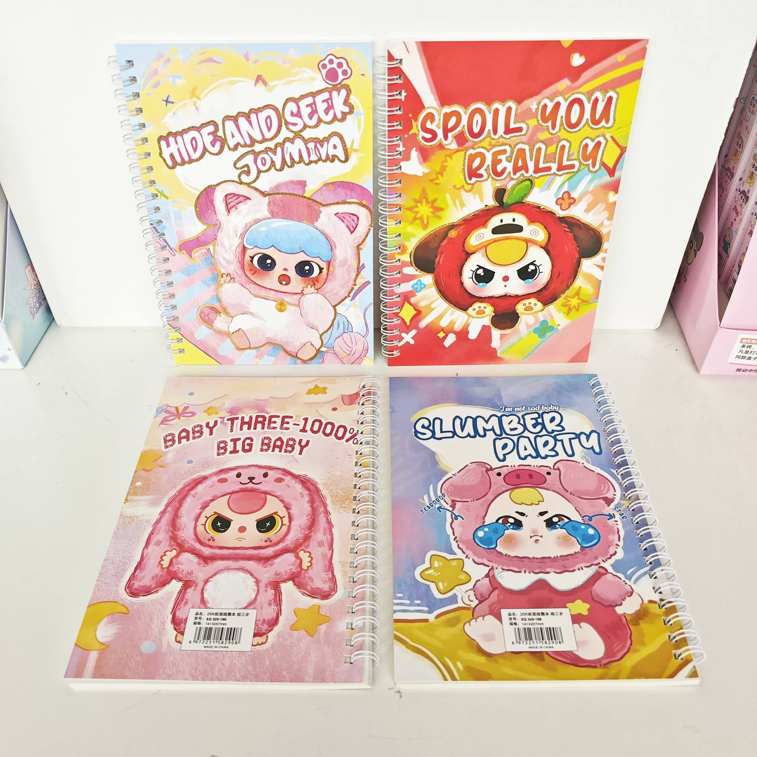 Cuaderno de dibujos animados A5 bobina Crazy Zoo periferia de alto valor Nick Judy cuaderno de notas de estudiantes