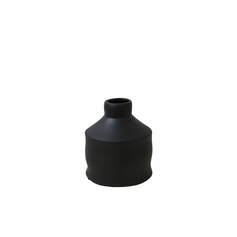 Inswind creativo blanco y negro vintage vasijas de cerámica decoración de la mesa de la sala de estar decoración de la mesa de comedor