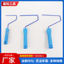 滚筒支架厂家供应 环氧树脂地坪漆滚筒刷耐溶剂滚刷墙面乳胶漆