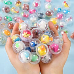 32mmねじり人形ブラインドボックスおもちゃ子供鉛筆頭小人部品ねじりボールコイン投入機幼児ギフトボール