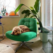 杜威林格沙发椅单人阳台休闲椅客厅旋转沙发设计师创意网红懒人