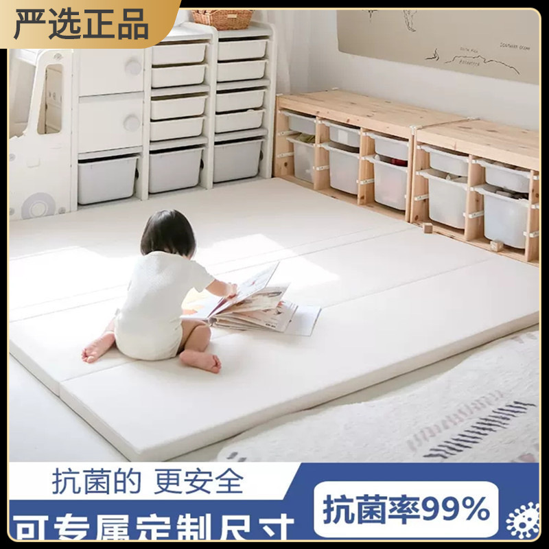 5 세그먼트 원활한 xpe 어린이 등산 매트 아기 두꺼운 등산 매트 접이식 아기 바닥 매트 4cm 게임 매트