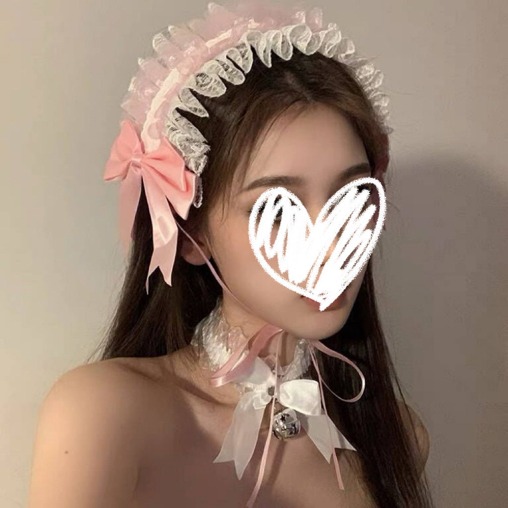 Japanese Style Soft Girl Lolita Lace Headwear Sweet All-match kc Hair Band Hair Accessories Lolita Maid Daily