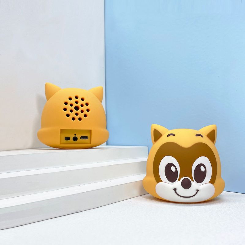 クリエイティブギフトかわいいbluetoothスピーカー端午ちまきイメージpvcソフトロゴ漫画bluetoothスピーカー|undefined