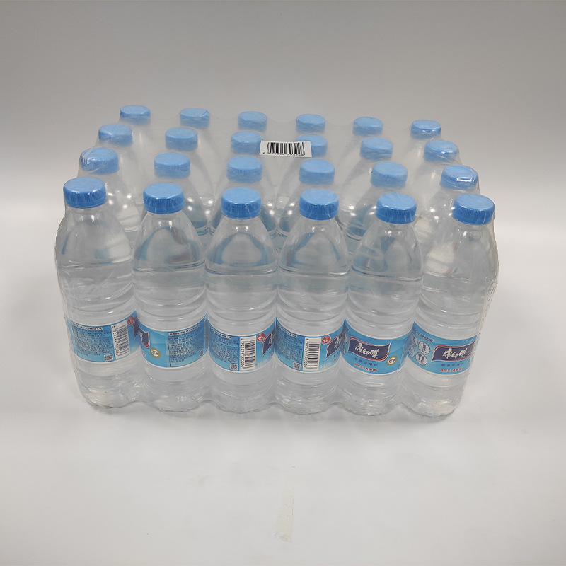 Película de encogimiento de PE agua mineral transporte de bebidas película de embalaje exterior película de encogimiento de calor transparente película de encogimiento de PE