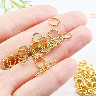 18k����ɫ�黨��������Ȧ ��ɫ�]��Ȧdiy�Ʒ��� �ֹ��������