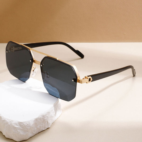 Classic square fashionable trend sunglasses