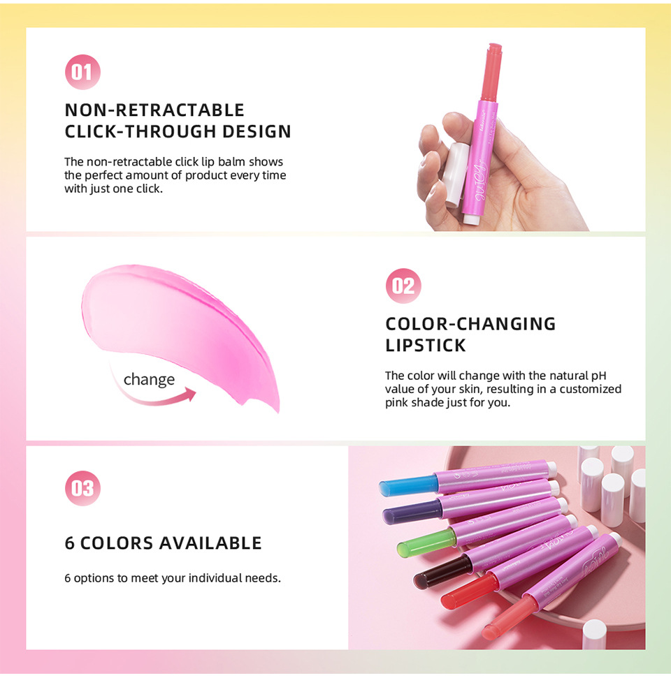 Lakerain 6-color Hydrating Lip Balm Application Scenario