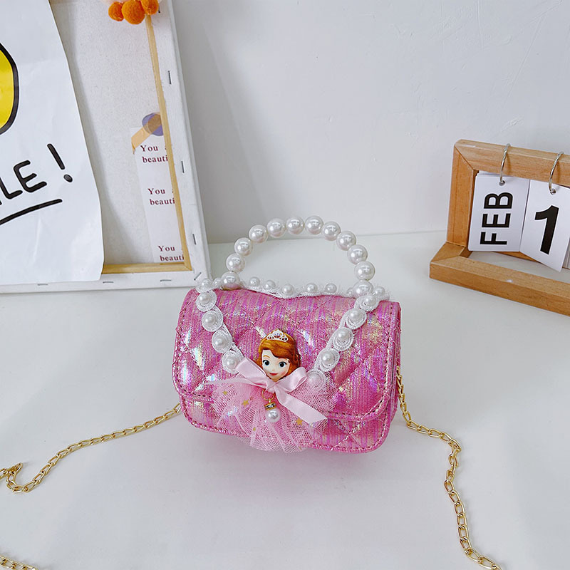 Bolso para niños pequeña niña 2021 bolso de hombro de moda Aisha bolsa de mensajero blanca como la nieve mini bolso de moda monedero