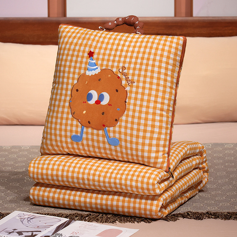 옐로우 그리드 도넛(폴리코튼)