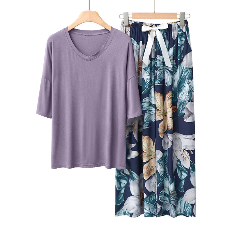 퍼플 + 라지 에디션 플라워