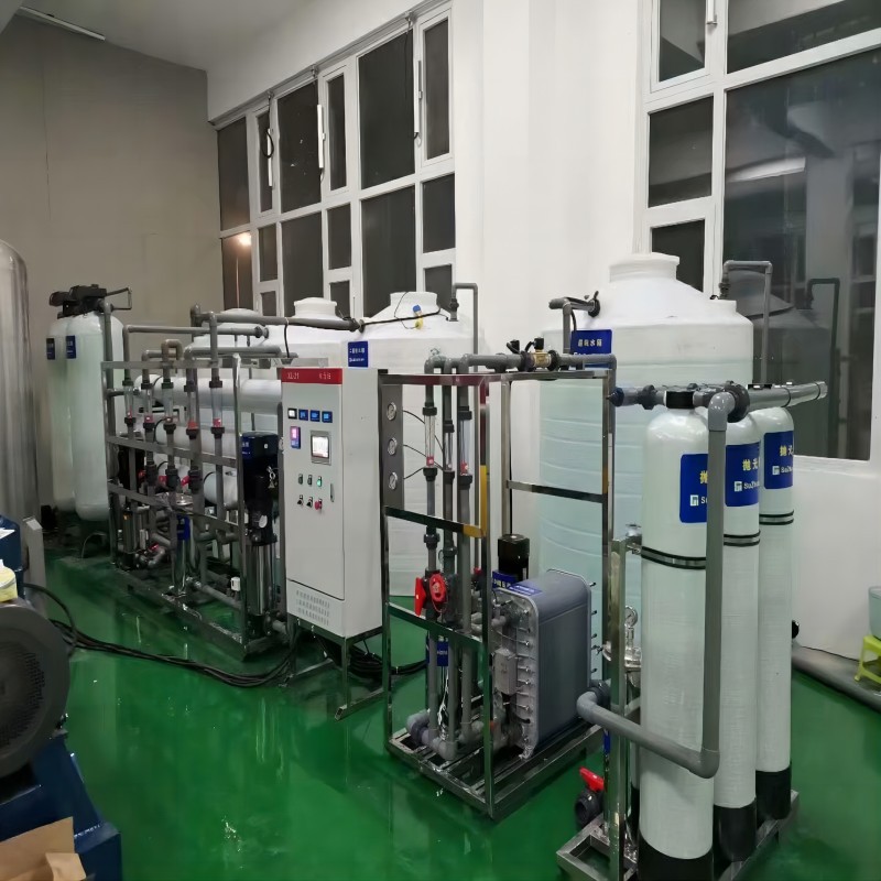 半导体芯片晶圆清洗用水EDI超纯水设备 硅晶体清洗DI去离子水设备