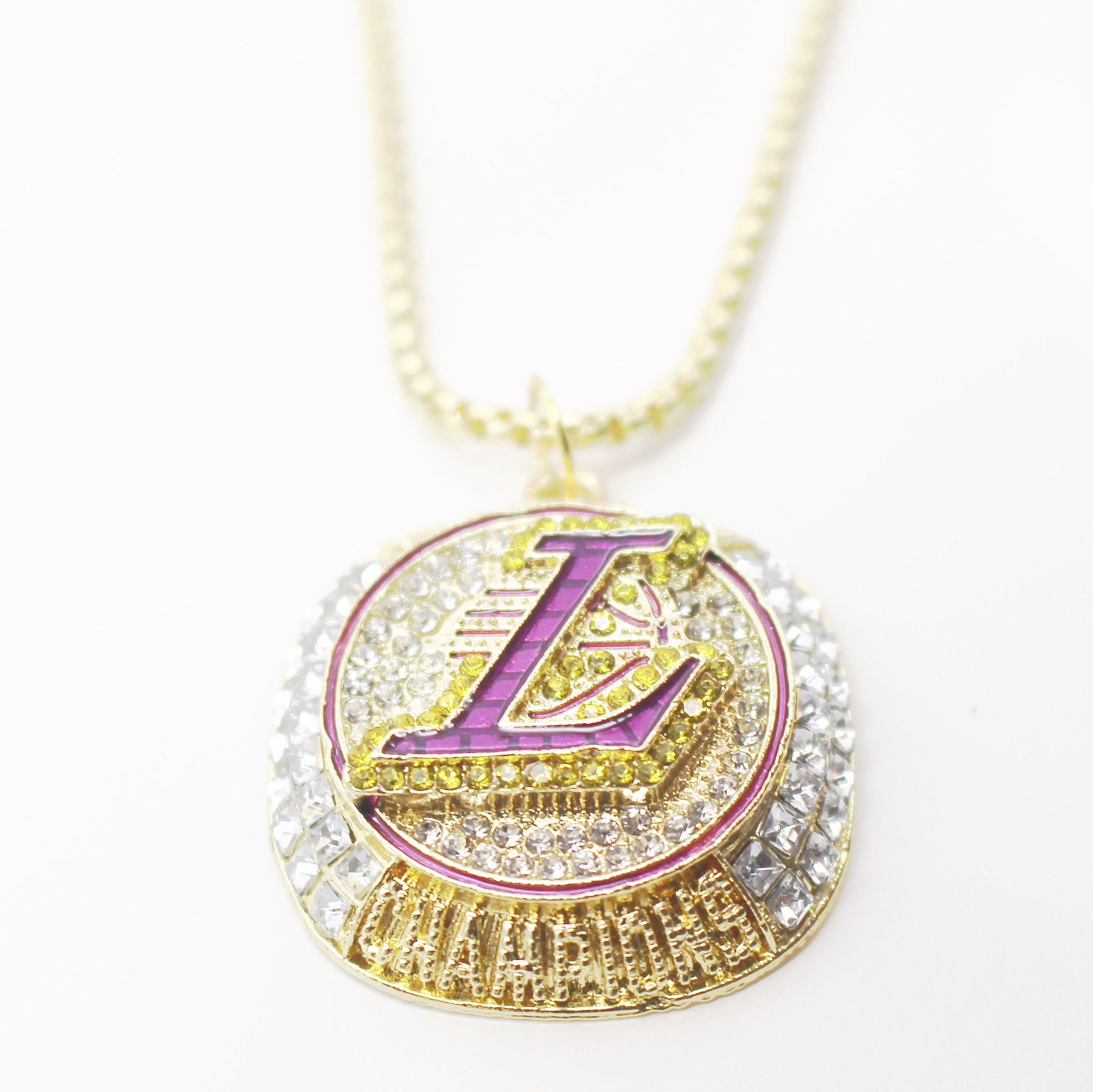 2020 Lakers Los Angeles Necklace James B...