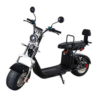 Export to Europe EEC electric car Harley outdoor leisure citycoco adult electric scooter (Elektrikli motosikletlər) - black-60v20ha-lithium-battery-life-60km