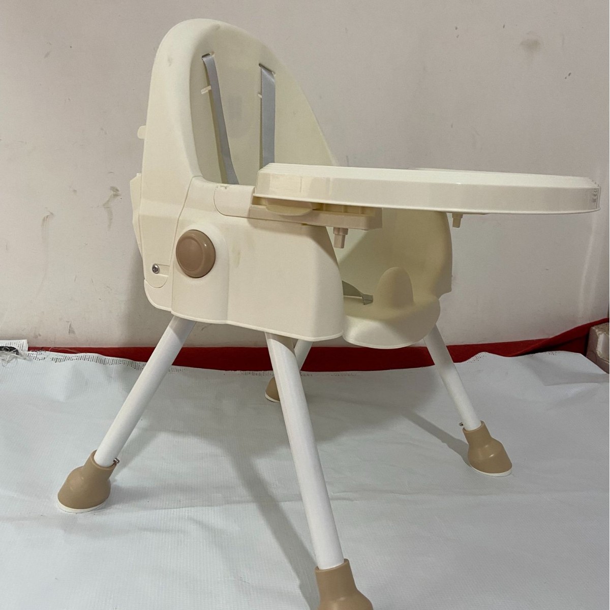 Silla de comedor para niños transfronteriza, fabricante plegable ajustable para el hogar, venta al por mayor, mesa de comedor y sillas para sentarse y tumbarse, silla de comedor para bebé