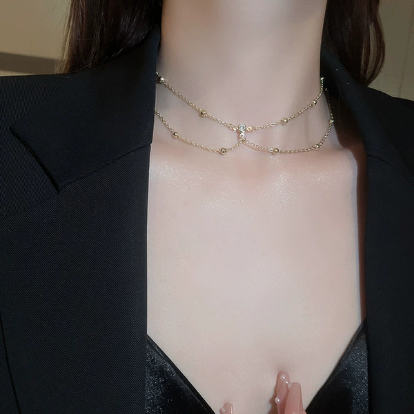 Golden necklace