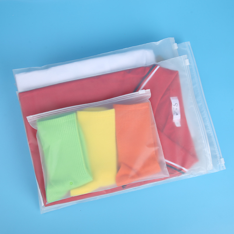 Ropa interior bolsa de cremallera plástico Eva ropa bolsa de hueso juguete joyería sujetador esmerilado bolsa ropa joyería bolsa de embalaje