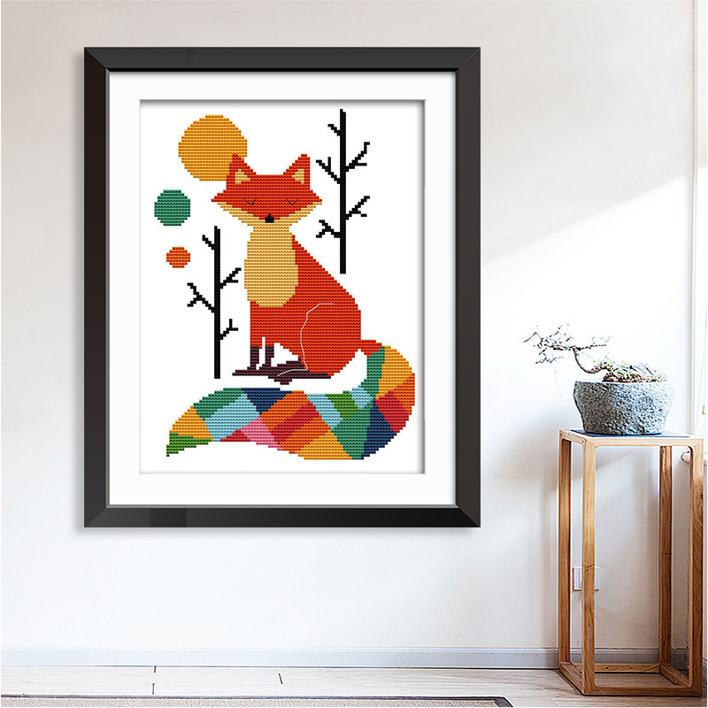 C882-12882 七彩狐狸-