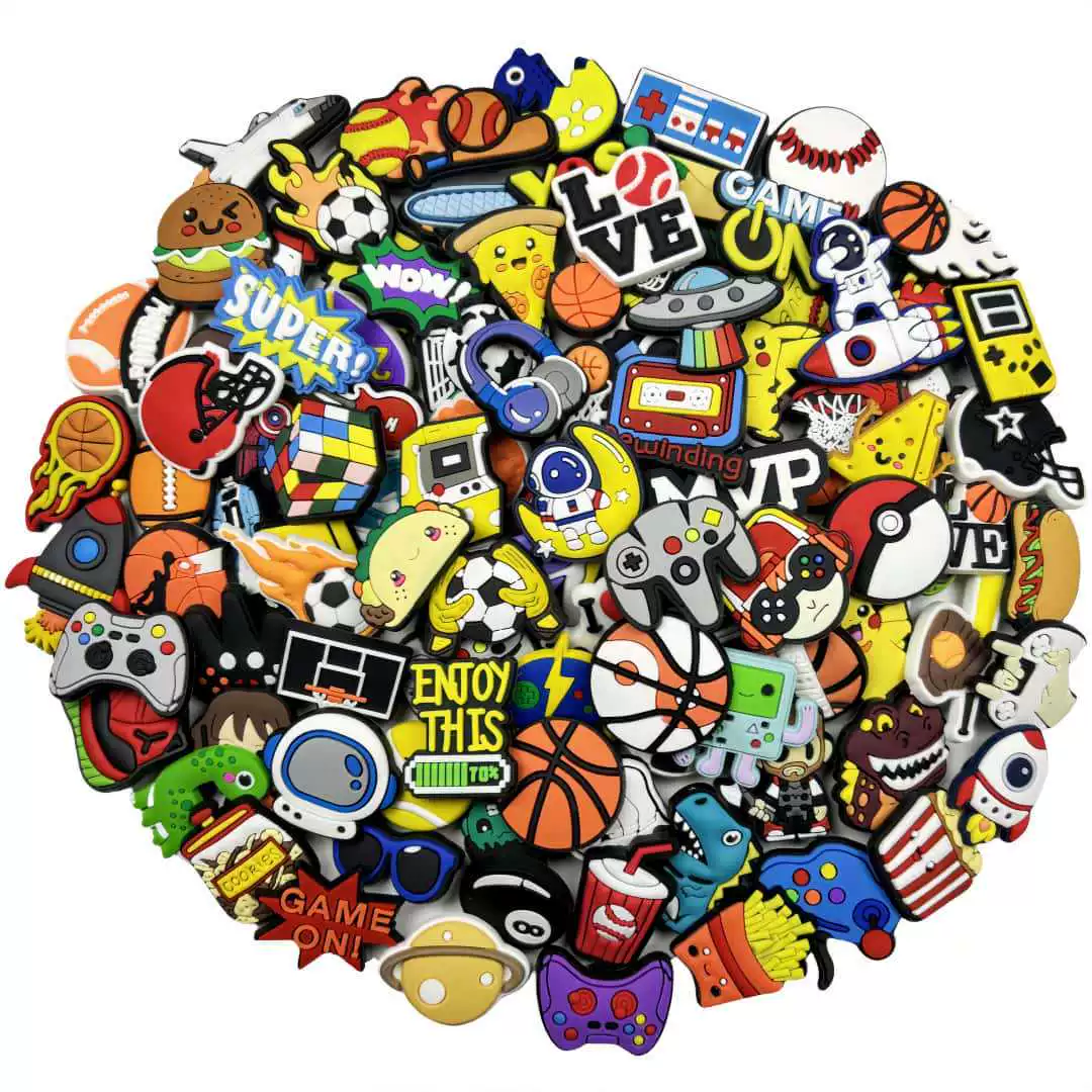 Аксессуары для пещерной обуви Аксессуары для мужской обуви цветок 50 спортивных и повседневных мультяшных аксессуаров для обуви цветы DIY декоративные croc