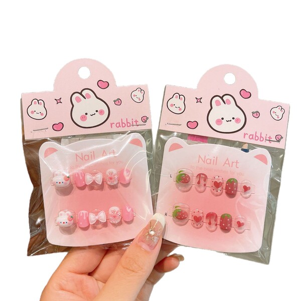 Children's cartoon removable nail stickers handmade for nails