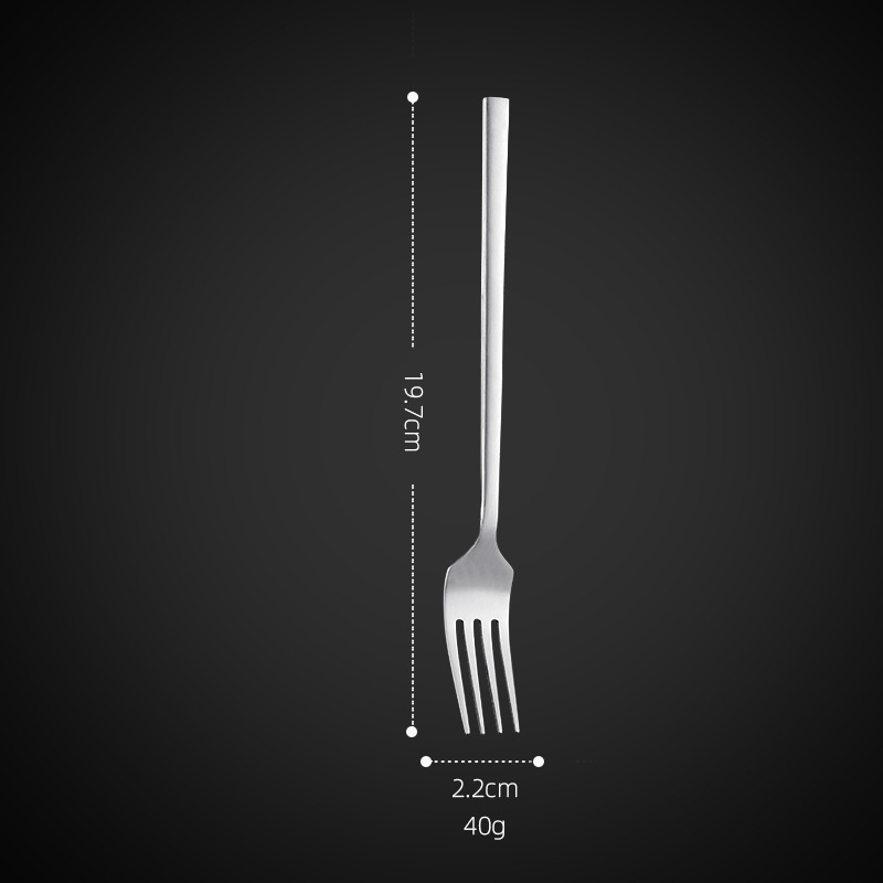 BSD-49 샌딩 사각 핸들 디너 포크