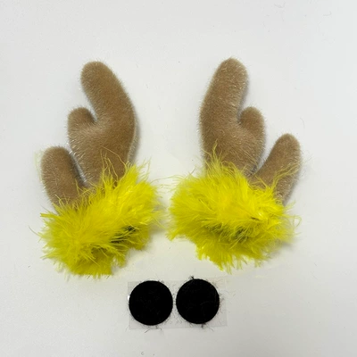 Ski Helmet Accessories Quick – Motosiklet dəbilqələri - antlers-large-with-plush