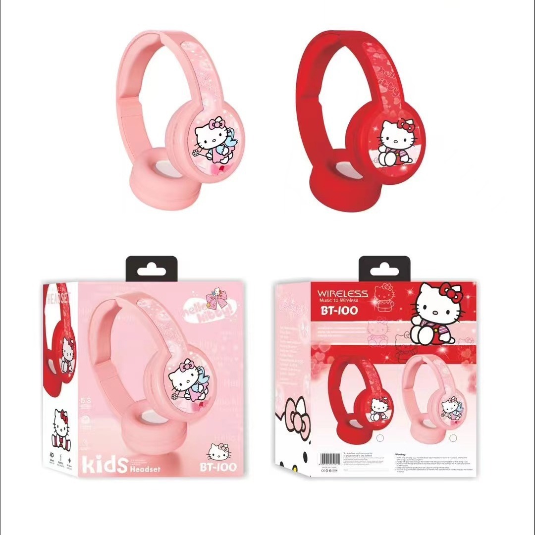 thumbnail image 4 of Kurome Auriculares inalámbricos con Bluetooth Melody, auriculares estéreo para perro con orejas grandes, ordenador, teléfono móvil, música, 4 of 5