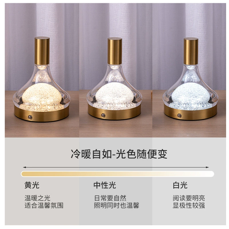 (Cross-border trading), creative night modern and minimalistic night light for bedroom, table nail decoration for living room, table lamp