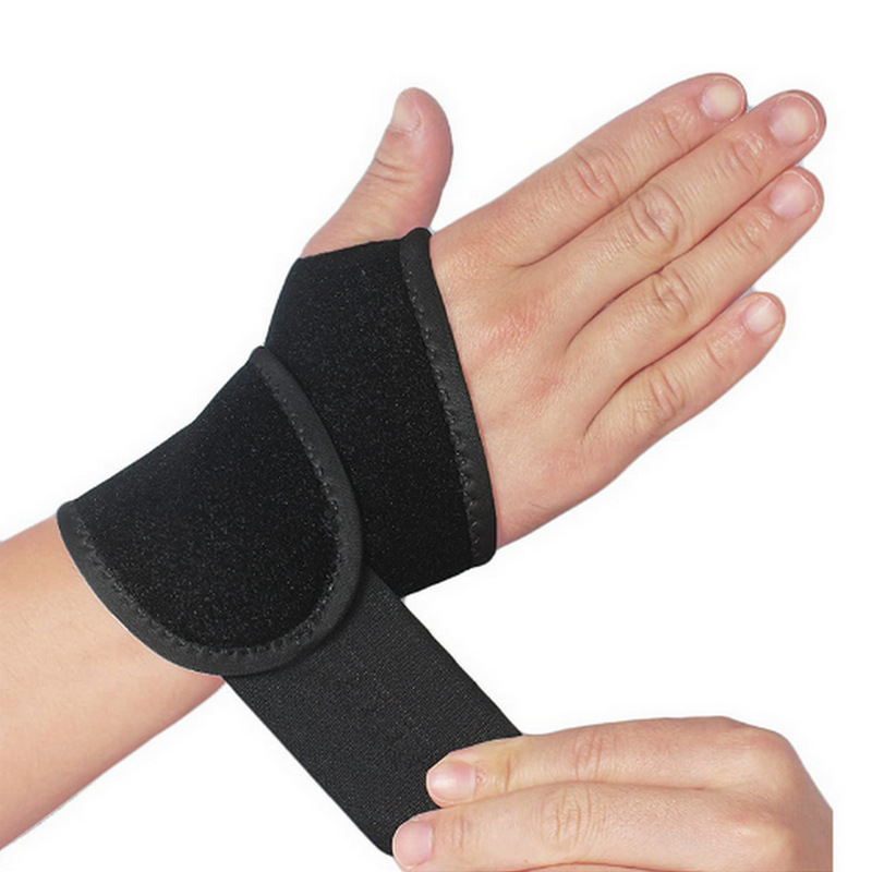Sports Fitness Thumb Wrap Wrist Bracer Adjustable Wrist Support Bandage Tendon Sheath Lifting Basketball Sweat Wrist Bracer