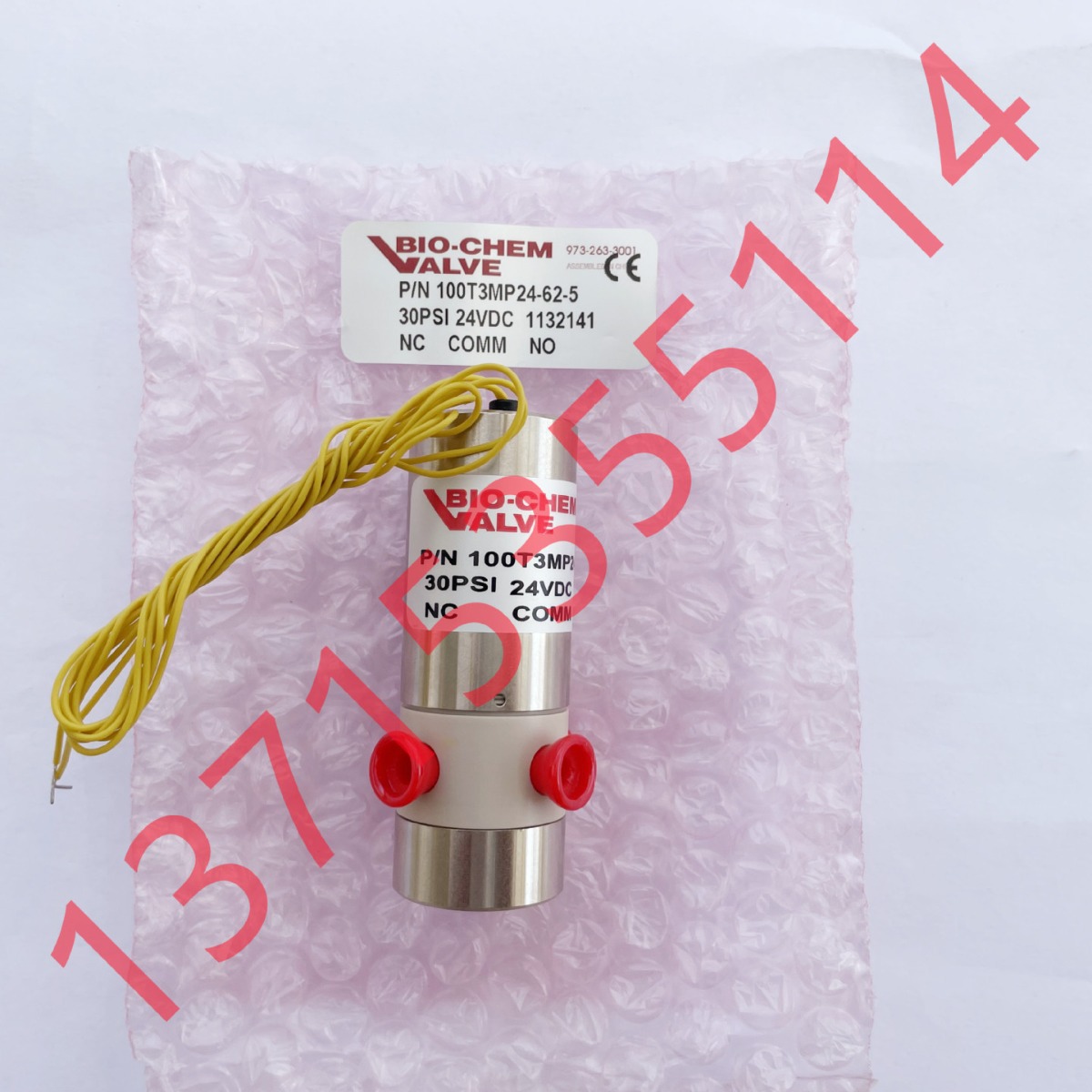 百柯 BIO-CHEM 075P2NC24-02SQ  1141178 夹管阀 150SP24250-4EE