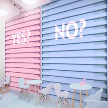 3D工业风创意铁皮集装箱墙纸休闲吧简餐糖水店壁画甜品奶茶店壁纸