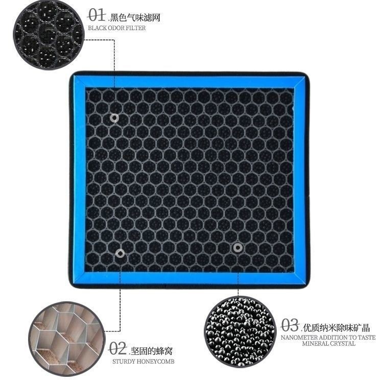 Suitable for Langyi PLUS aromatherapy air conditioning filter N95 efficient filter PM2.5 car air filter grid