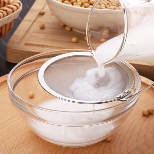 304 Stainless Steel Strainer Filter Mesh Oil-Separating Strainer Spoon, Colander, Skimmer, Foam Scoop, Whisking Tool