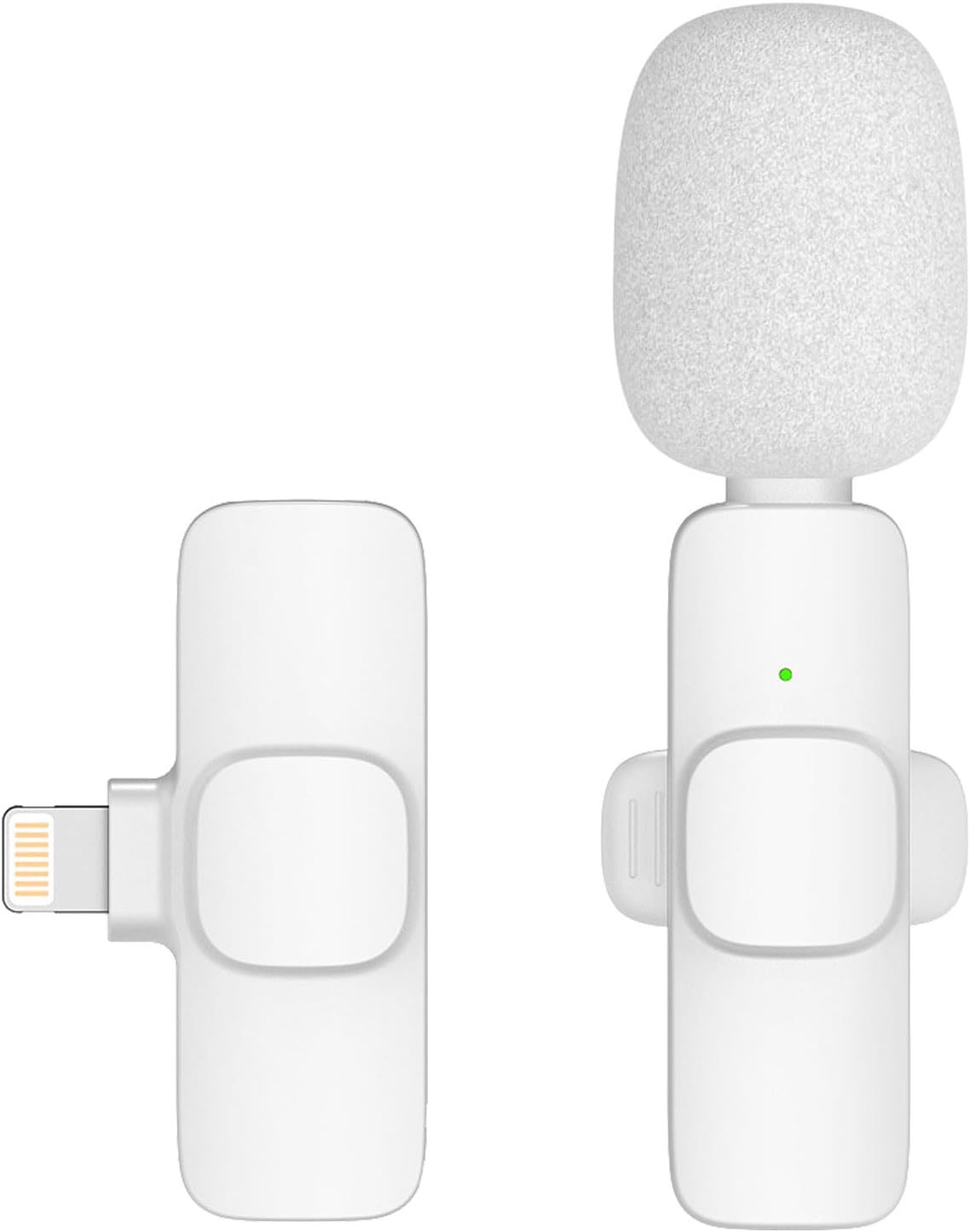Micrófono de Solapa Inalámbrico K9, Éxito de Ventas Transfronterizo, Juego Completo, Grabación con Teléfono Móvil, Reducción de Ruido, Auriculares para Transmisión en Vivo