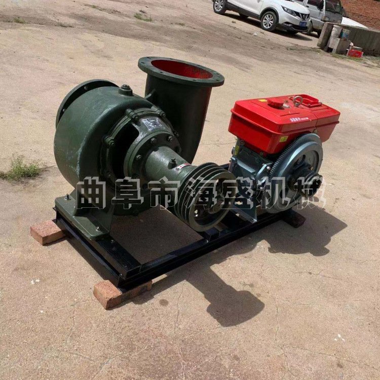 12寸大流量灌溉排涝泵 10寸柴油离心水泵 抽污水柴油电动抽水泵