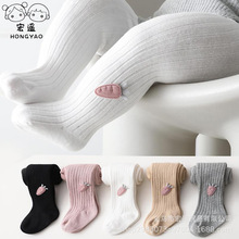 韩版婴儿春秋连裤袜女宝宝秋季百搭保暖连裤袜子女童洋气公仔裤袜