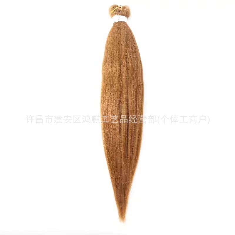 PVC fibra química de baja temperatura fluffy EZ trenza grande trenza fácil trenza image 9